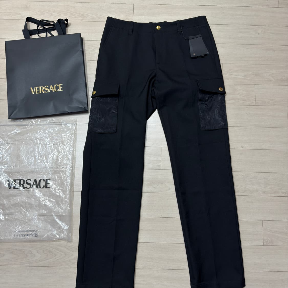 VERSACE 베르사체 일자 바지 새상품 상품이미지2