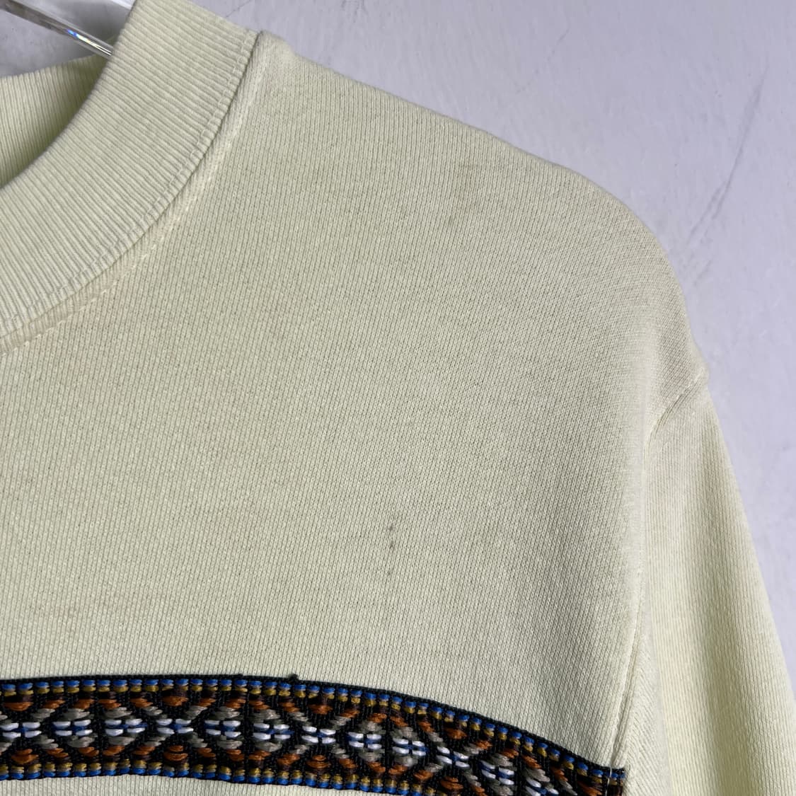 스투시 퍼시픽 웨빙 테리 크루 맨투맨 XS 상품이미지9