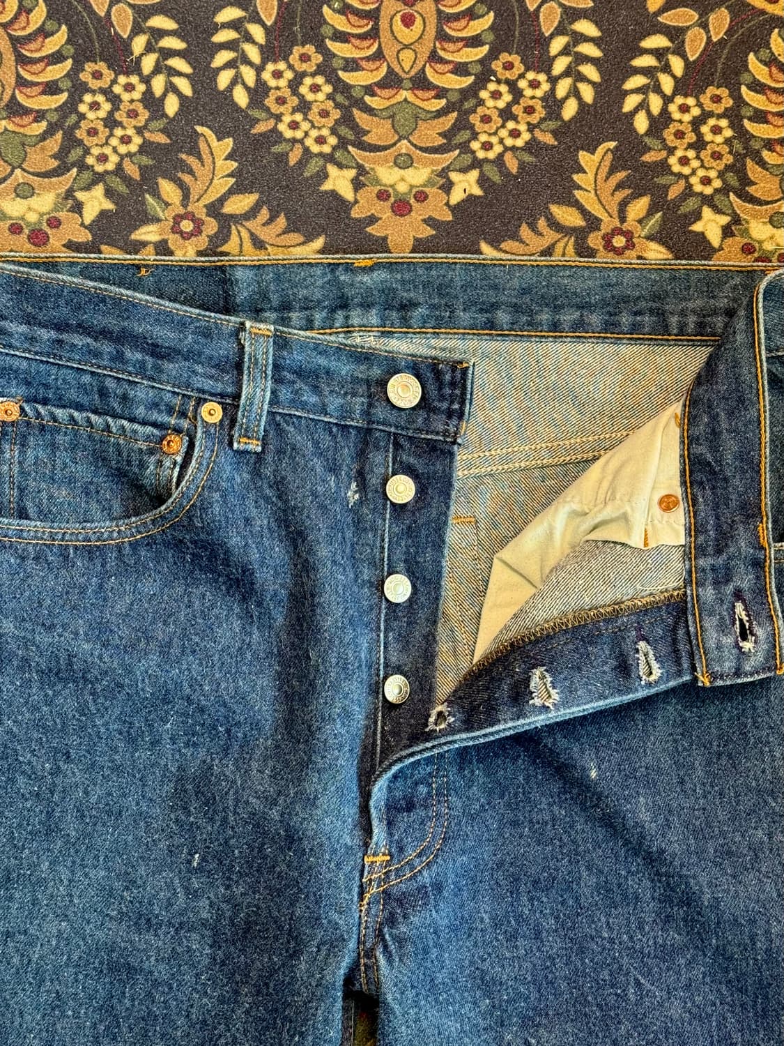 90s Made in USA 리바이스 501 데님팬츠 상품이미지4