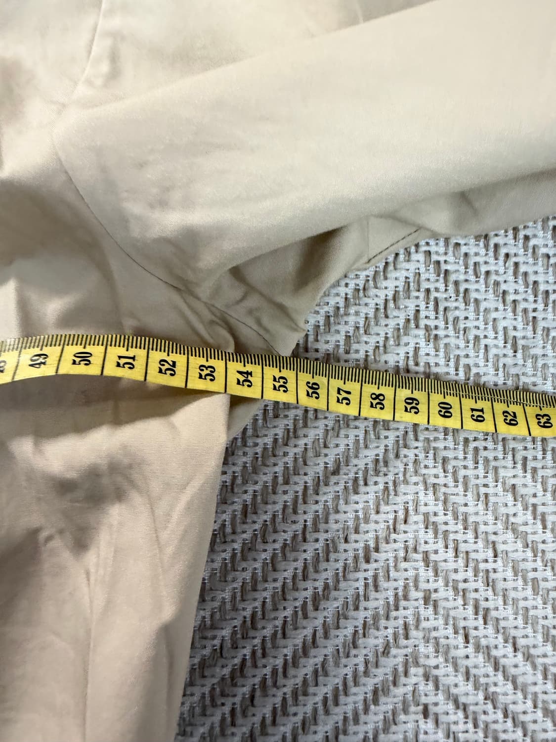 정품) COS 코스 여성 베이지 루즈핏 셔츠 원피스 42 상품이미지9