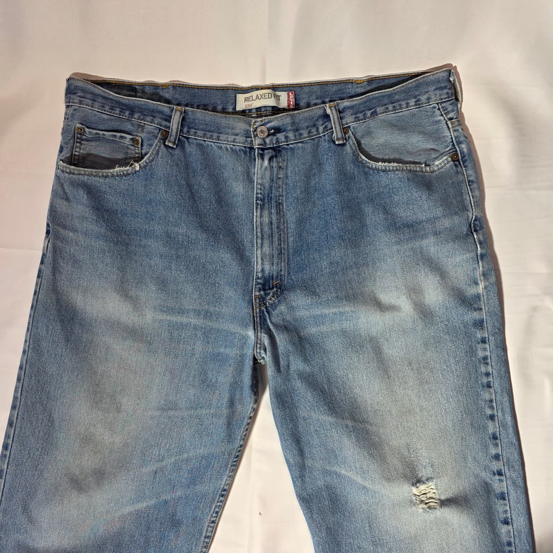 [W42L32]리바이스 550 빅사이즈 데님팬츠 상품이미지2