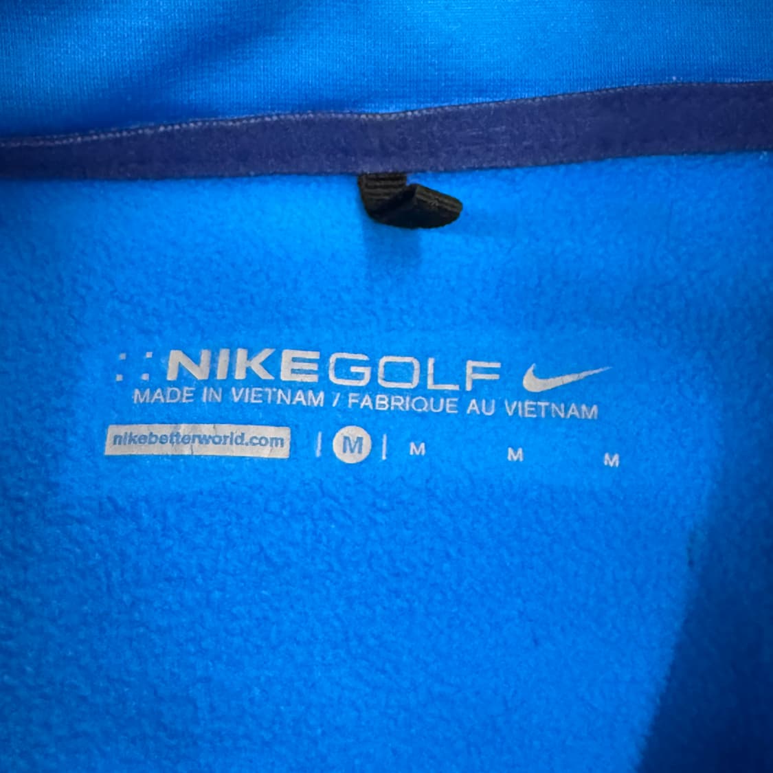 [정품/95,m] 나이키 골프 블루 패딩 조끼 b16 상품이미지5