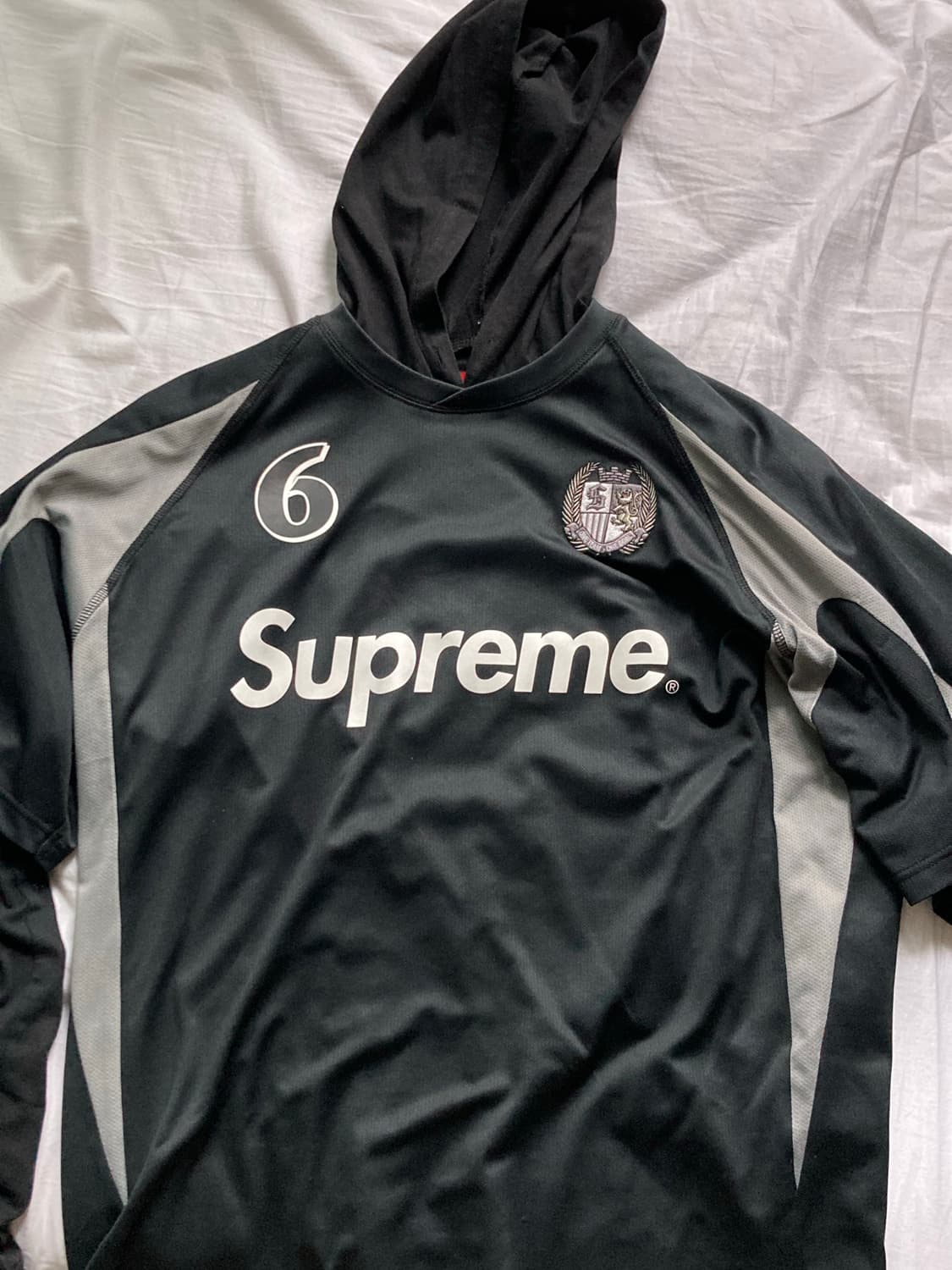 슈프림 후디드 사커 져지 23fw 상품이미지1
