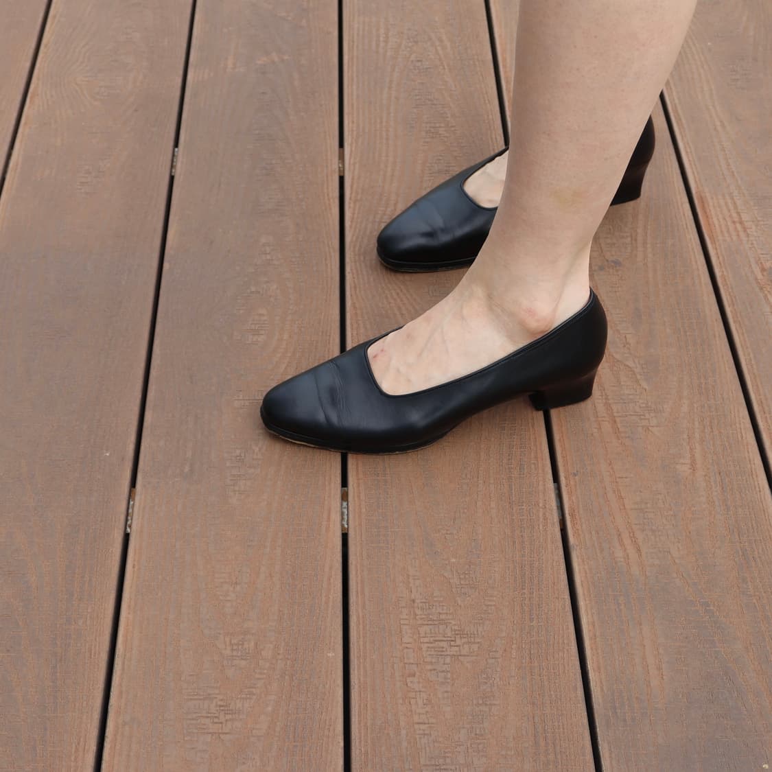 90s Margaret Howell mid heel pumps 상품이미지1
