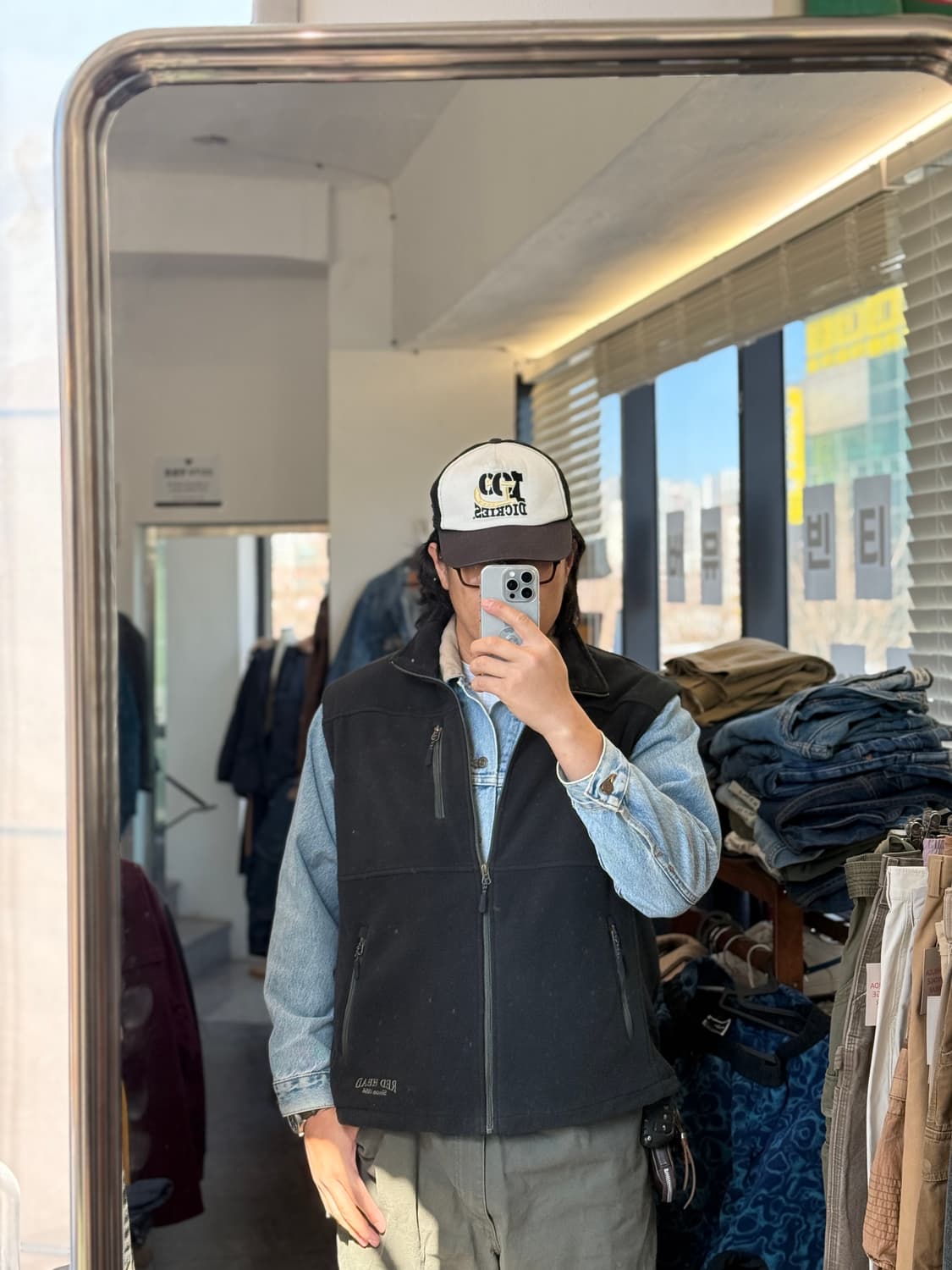 RED HEAD 폴라 플리스 집업 베스트 XL 상품이미지7