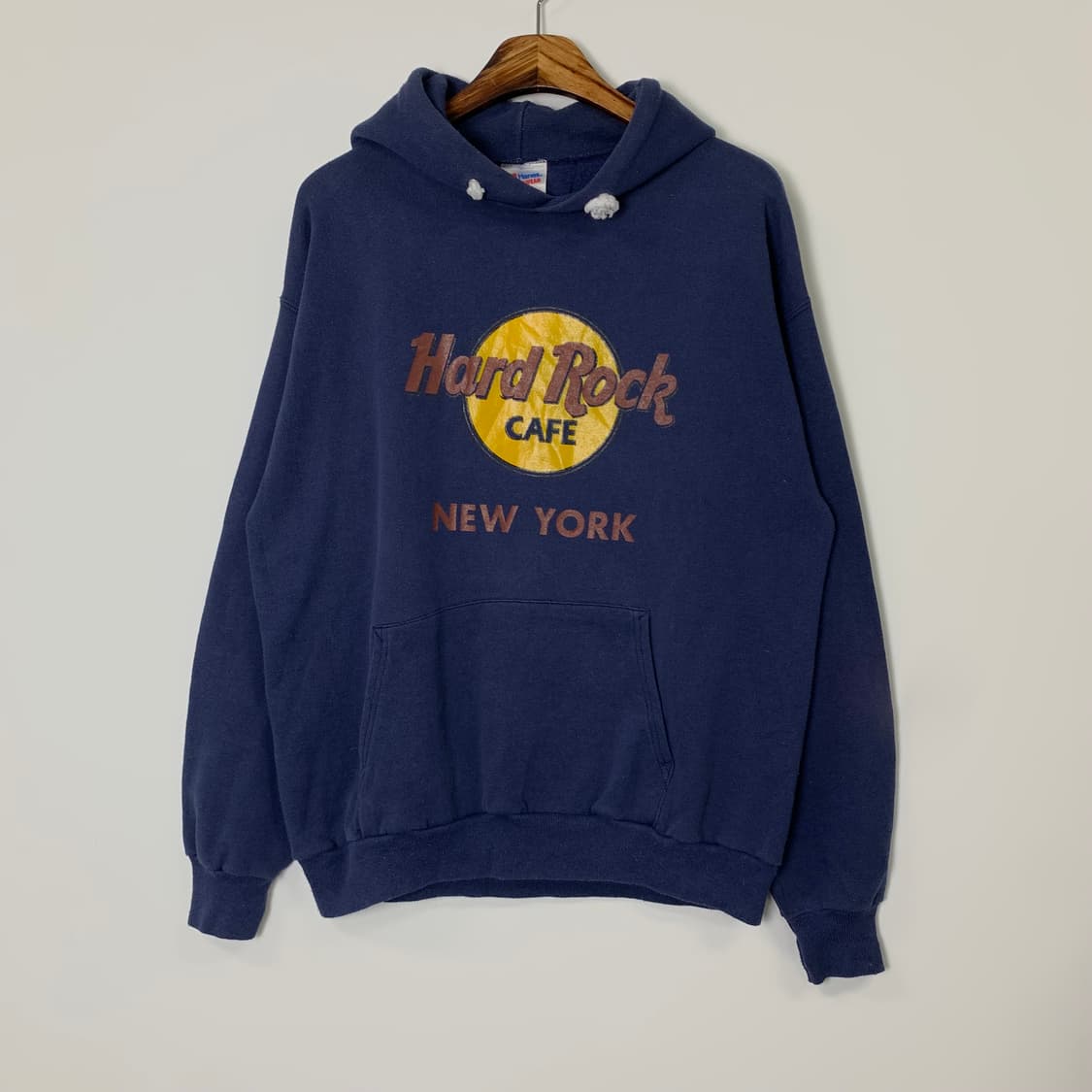 하드락카페 뉴욕 네이비 후드티 상품이미지2
