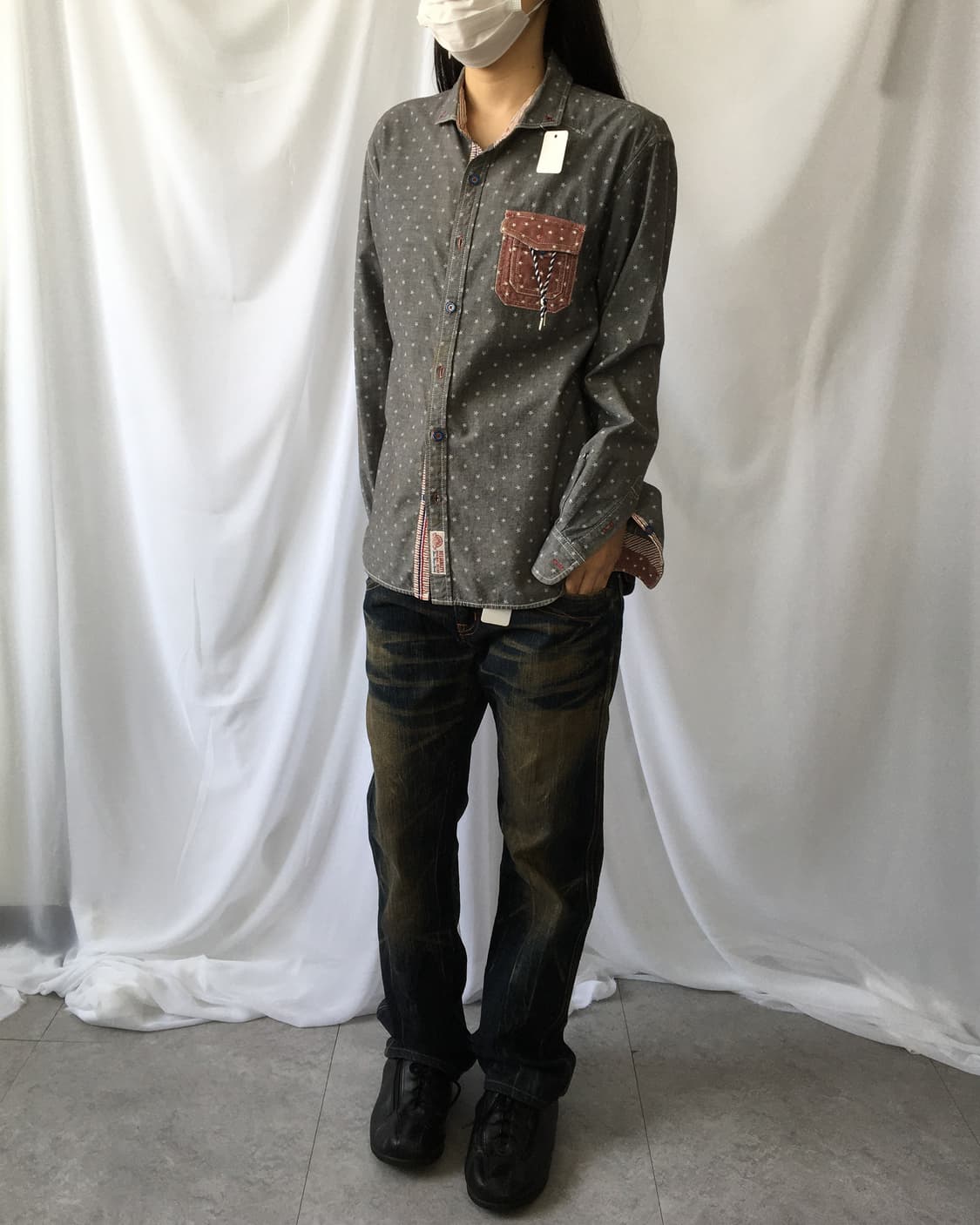 Star pattern shirt 상품이미지3