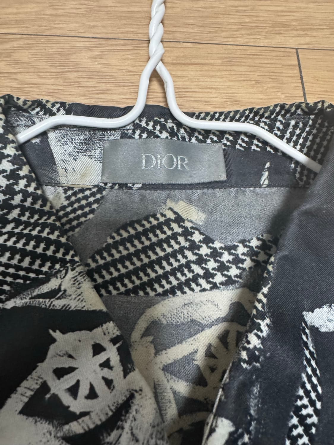 디올 플라워 실크셔츠 상품이미지3