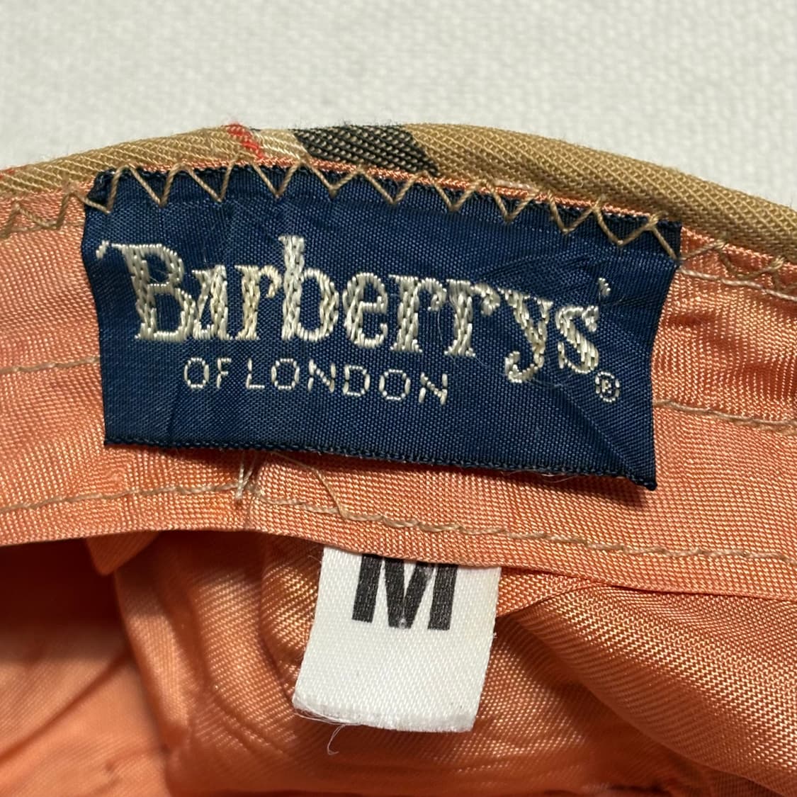 Burberry 빈티지 체크 헌팅캡 상품이미지2