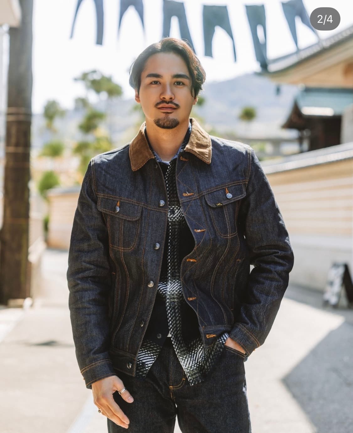 [새제품] lee101 스톰라이더 일본셀비지,일본메이드 m 상품이미지8