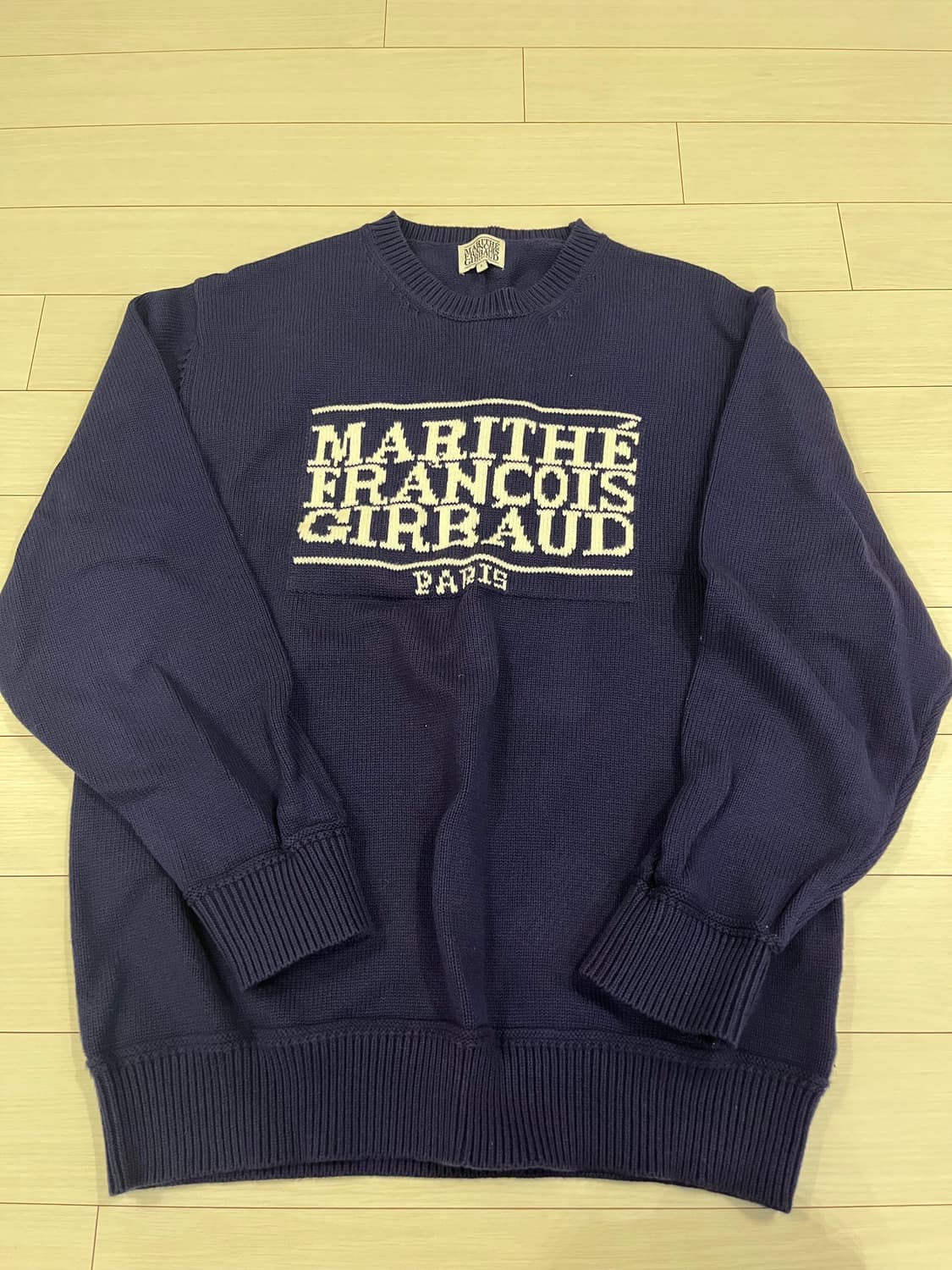 마리떼프랑소와저버 니트 네이비 L 상품이미지3