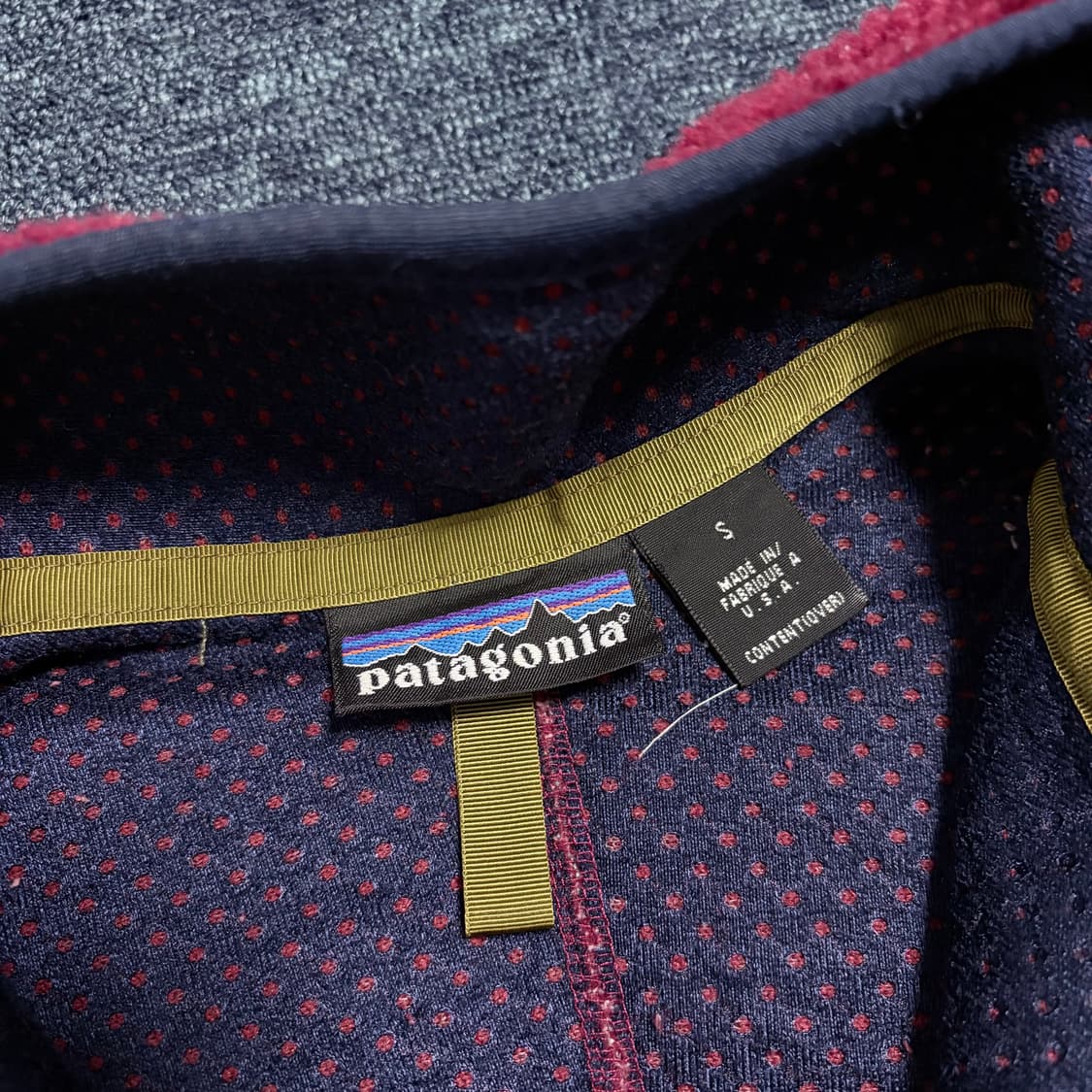 파타고니아 90s USA 레트로 파일 플리스 자켓 상품이미지5