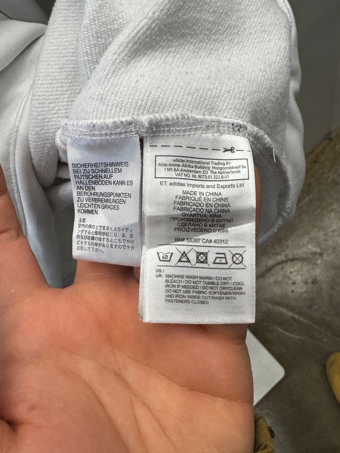 아디다스 레알마드리드 2014/2015 축구 트레이닝 저지 XL 상품이미지5