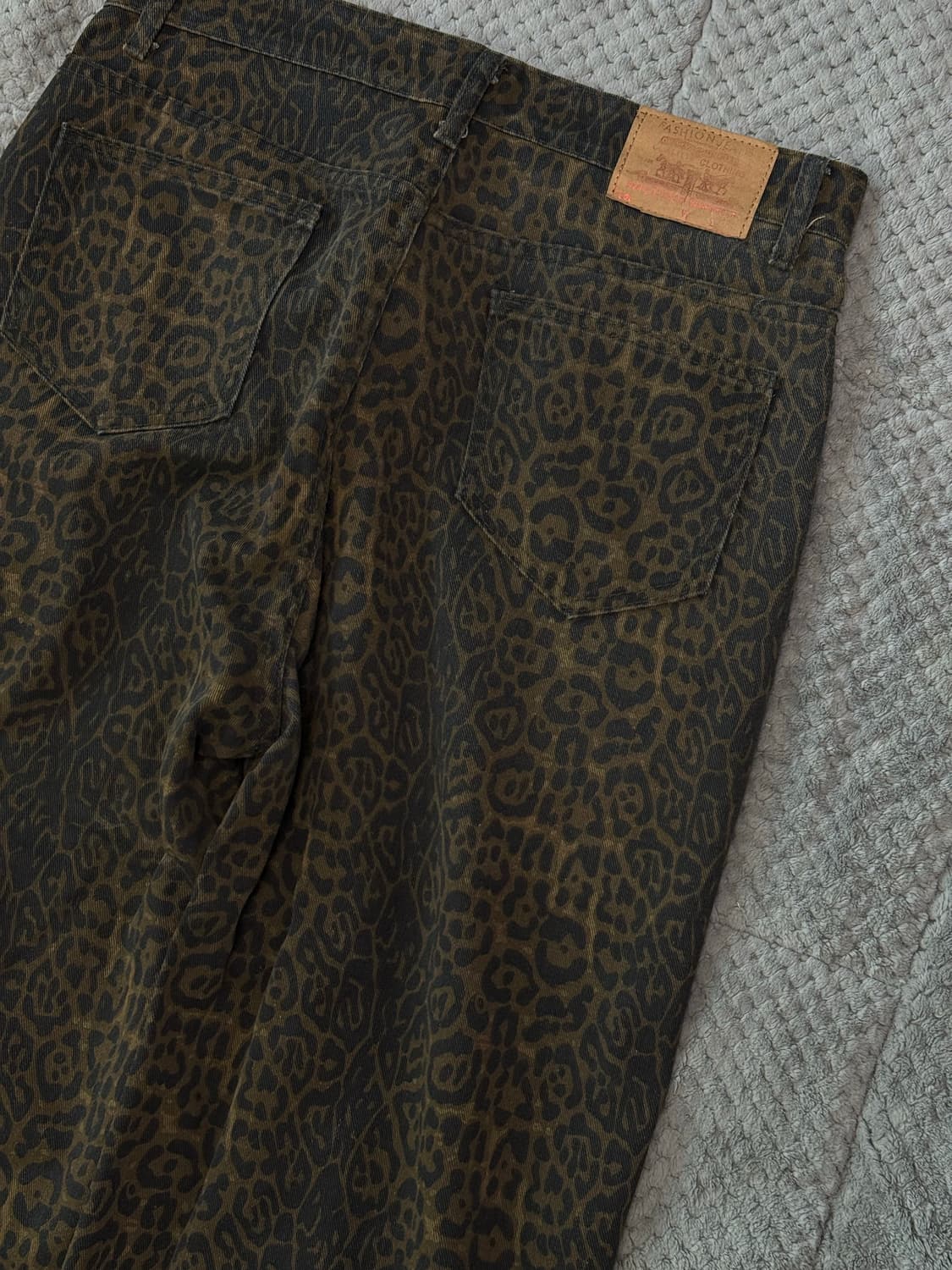 레오파드 코튼 팬츠 상품이미지4