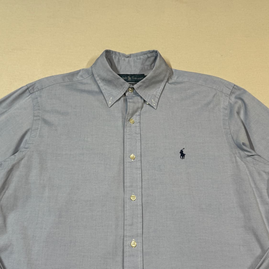 L) 폴로 랄프로렌 클래식핏 하늘색 옥스포드 셔츠 상품이미지3