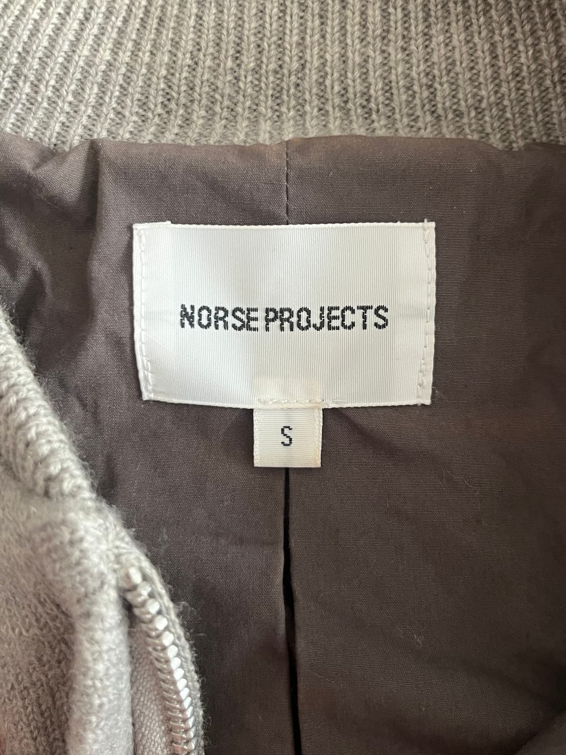 노스 프로젝트 메리노 울 니트 집업 가디건 S 상품이미지5