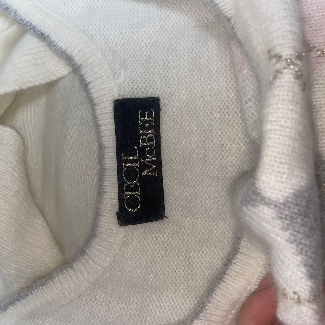 [제시]세실맥비 아가일 니트 히메갸루 오네갸루 stc 달천깔 리즈리사 상품이미지2