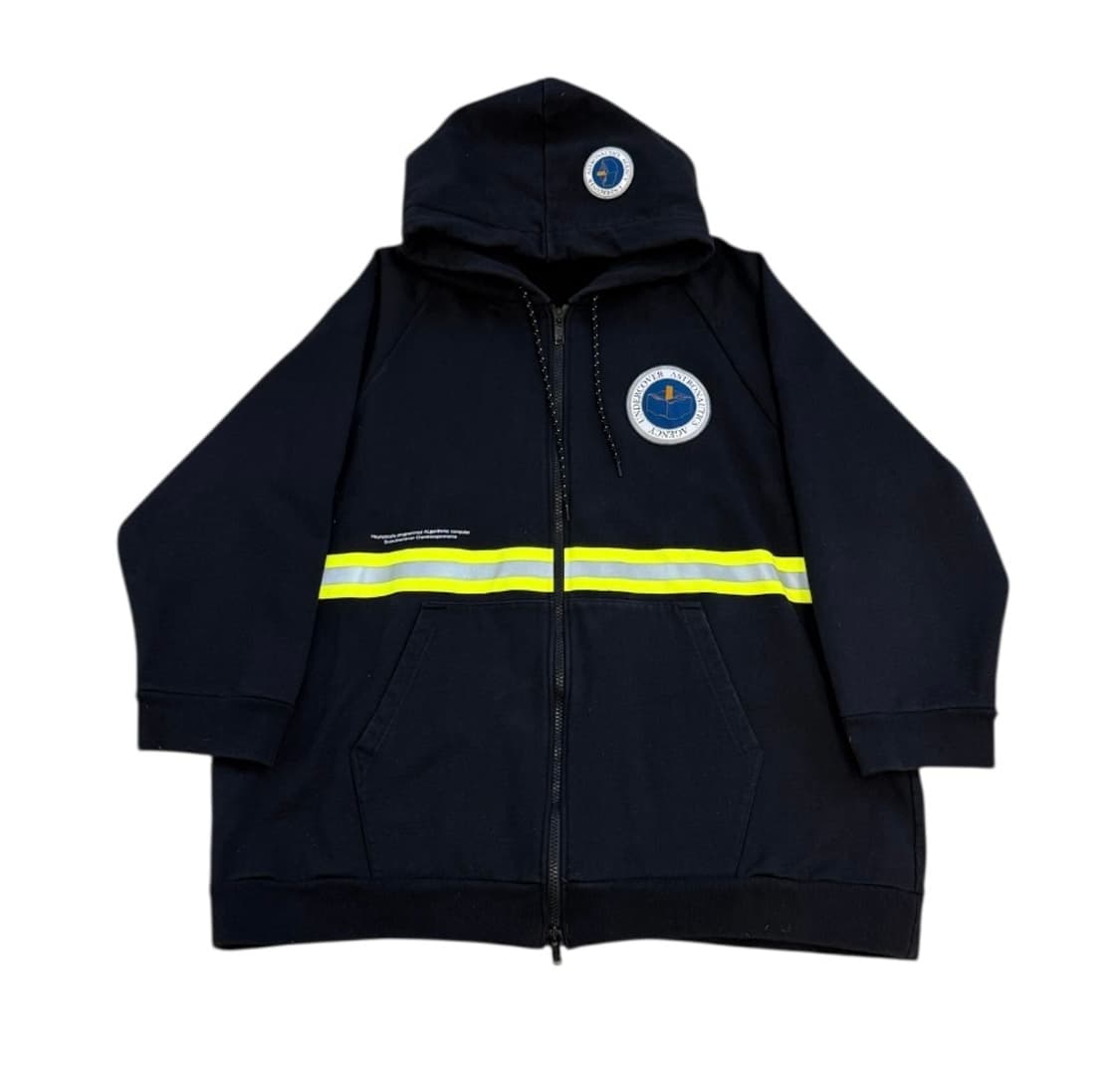 언더커버 18AW 블랙 아스트로넛츠 에이전시 후드집업 상품이미지1