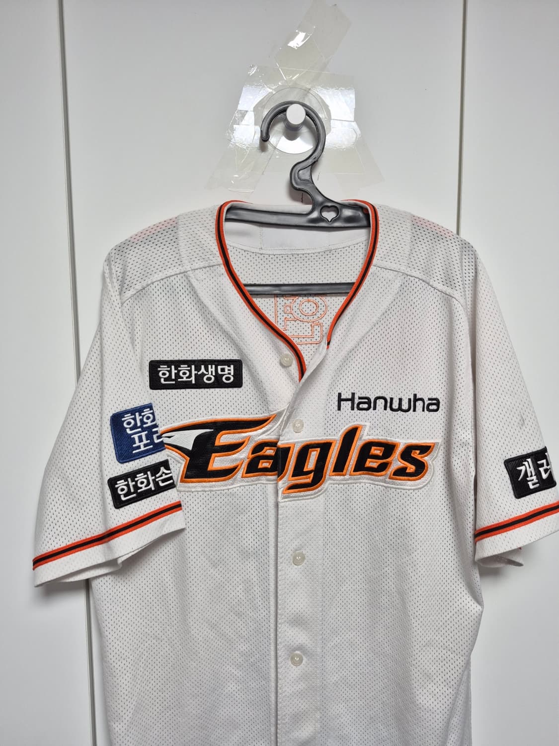 한화이글스 선수용 유니폼 110사이즈 김현우 마킹 팝니다 상품이미지2