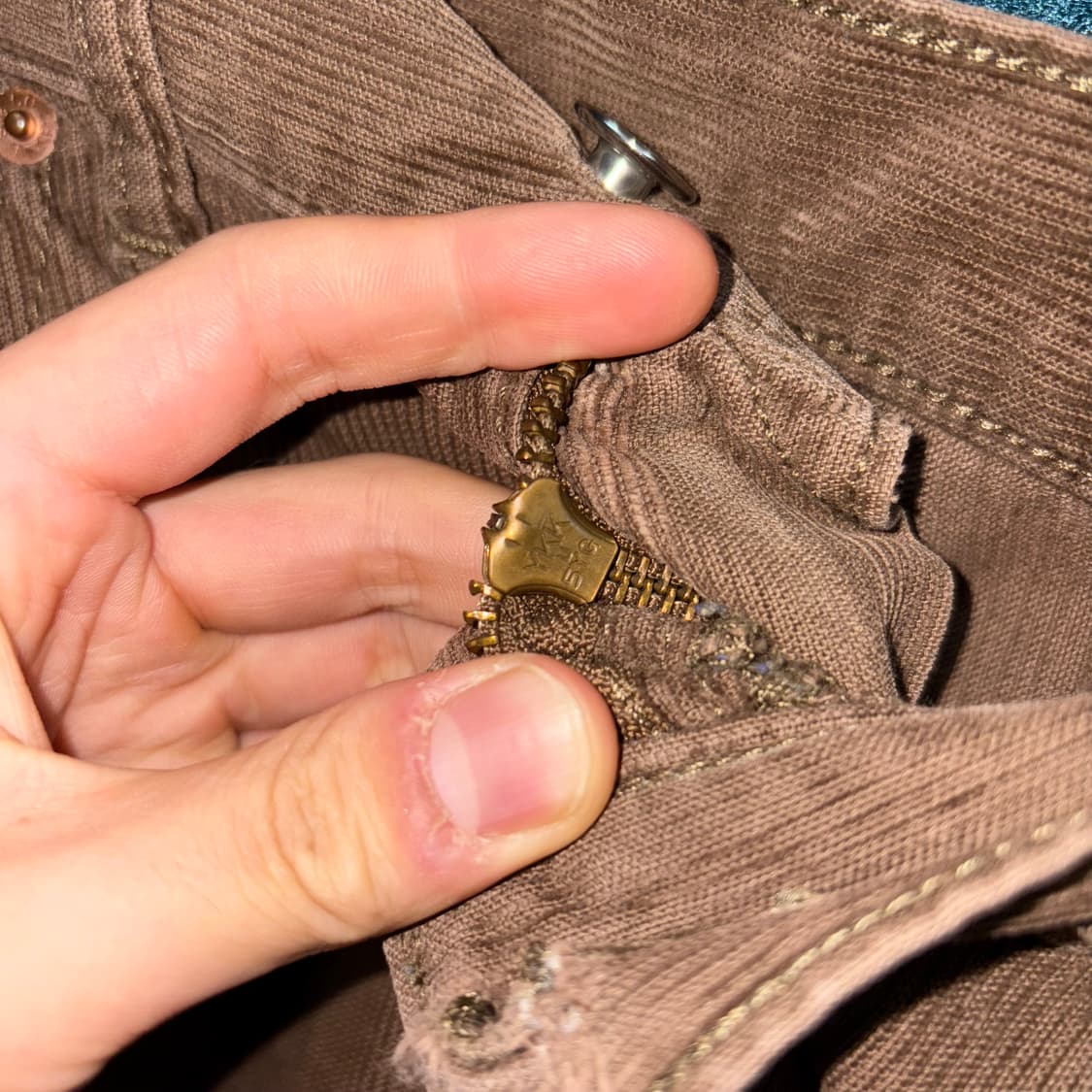 (34) 리바이스 505 코듀로이 브라운 팬츠 상품이미지5