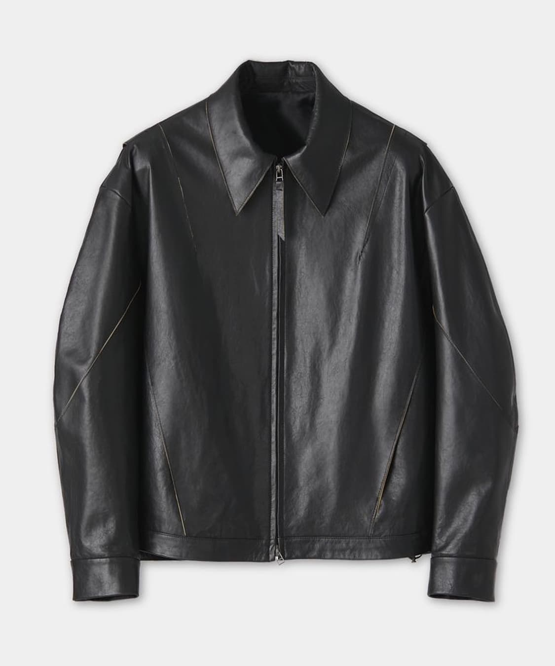 (마지막 인하) 쿠어 컷오프 가죽 블랙 L 상품이미지1