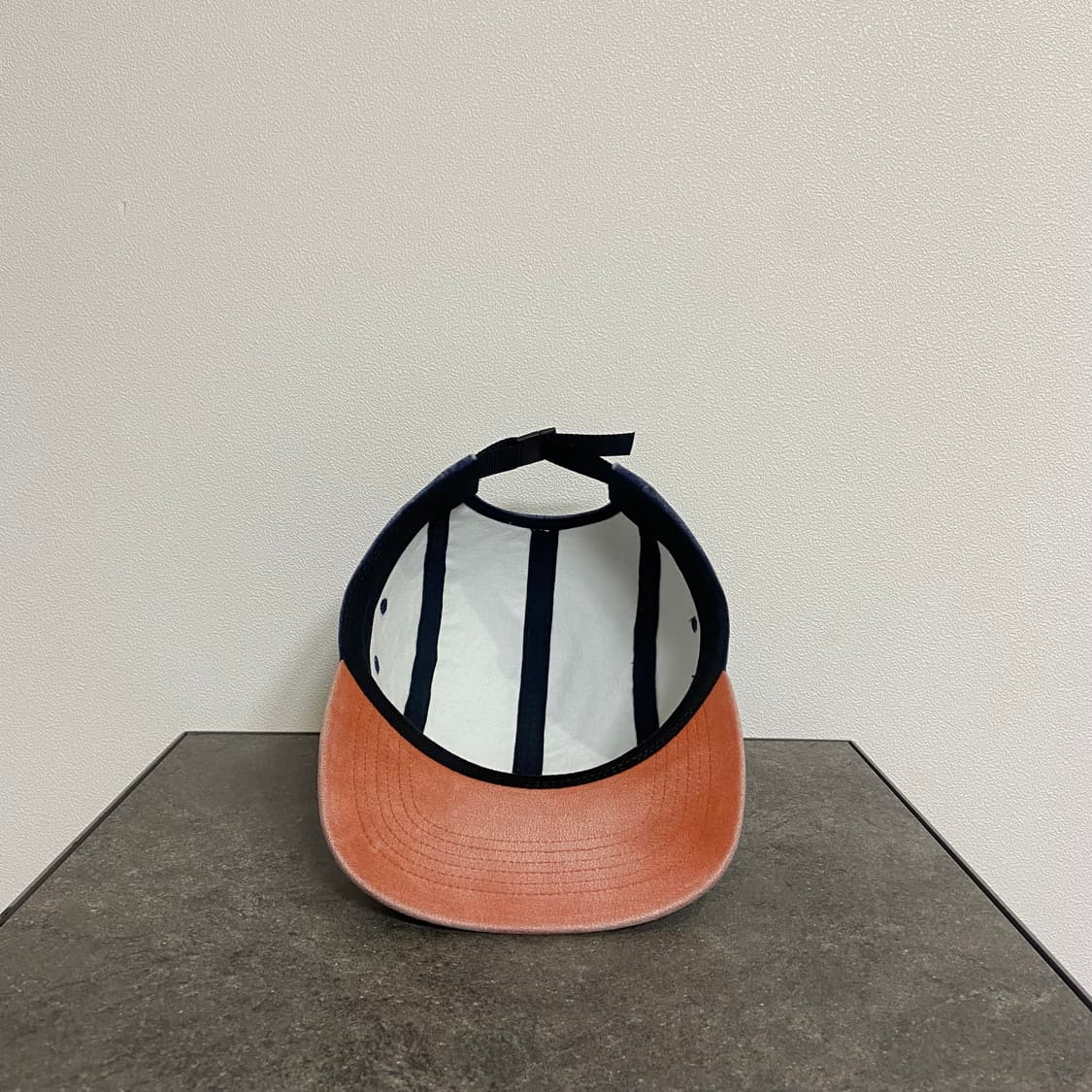 (OS) 슈프림 박스로고 캠프캡 모자 워시드 네이비 상품이미지5