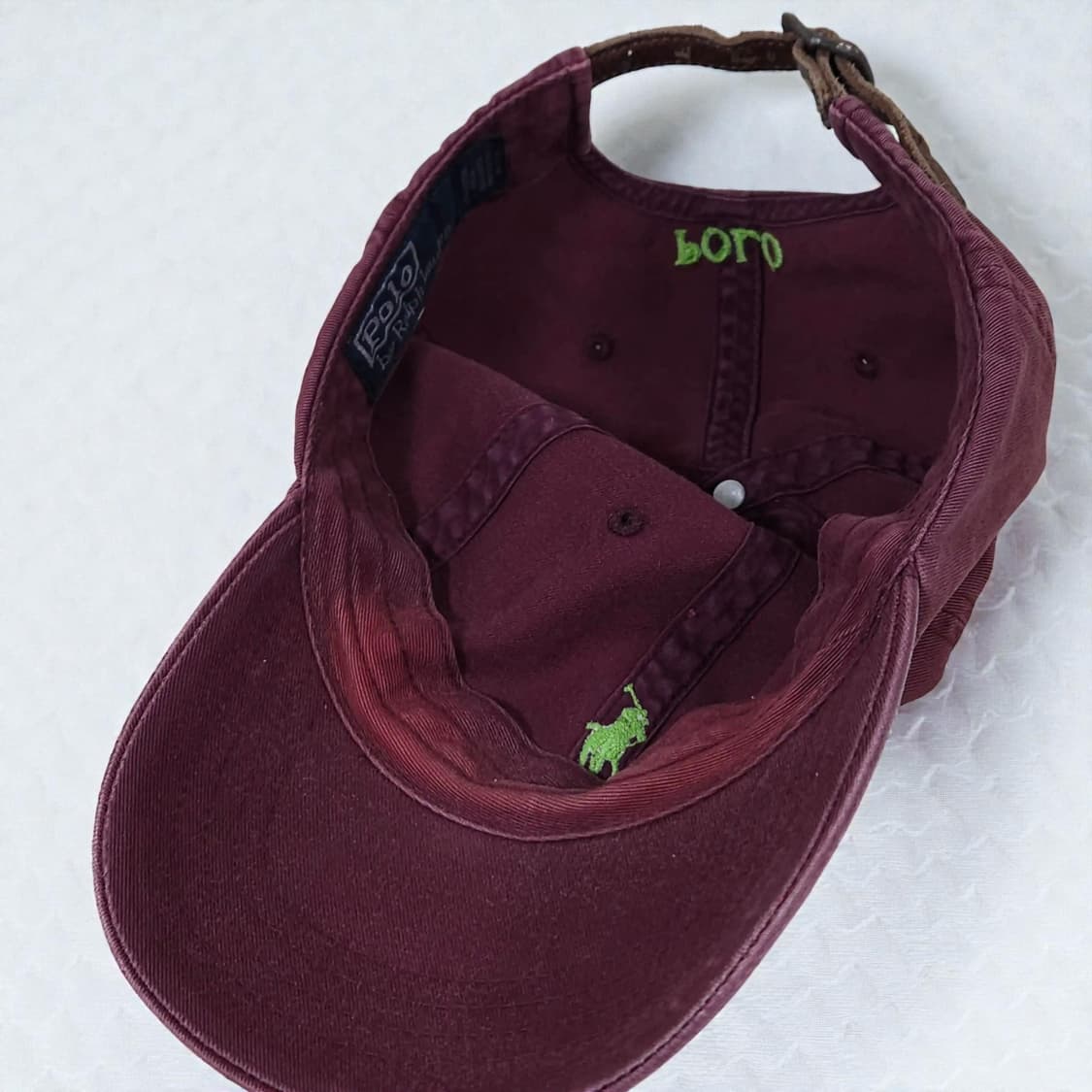 POLO 폴로 랄프로렌 1990s 볼캡 모자 프리사이즈 상품이미지6