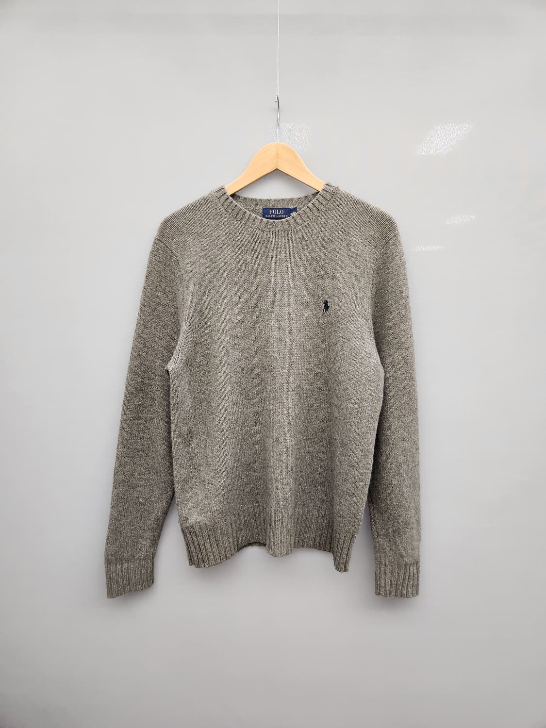 Polo 폴로 랄프로렌 메리노 울 그레이 니트 상품이미지1