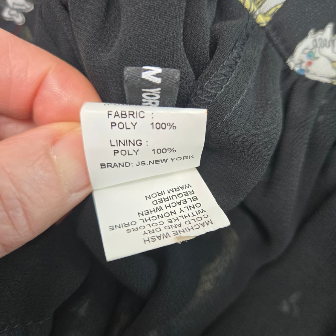 0835 JS 뉴욕 플라워 패턴 홀터넥 쉬폰 캉캉 롱 원피스55 상품이미지8