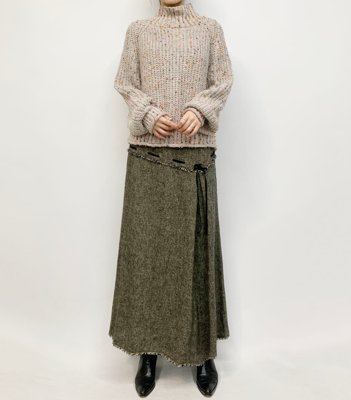 빔즈 하트 니트 상품이미지2