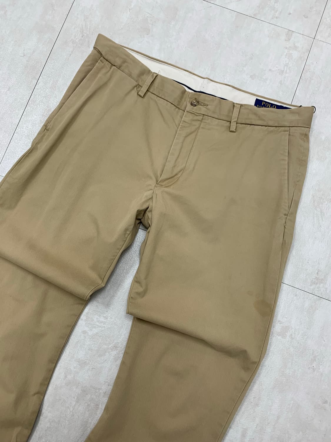 폴로 랄프로렌 베이지 코튼 팬츠 #352 상품이미지2