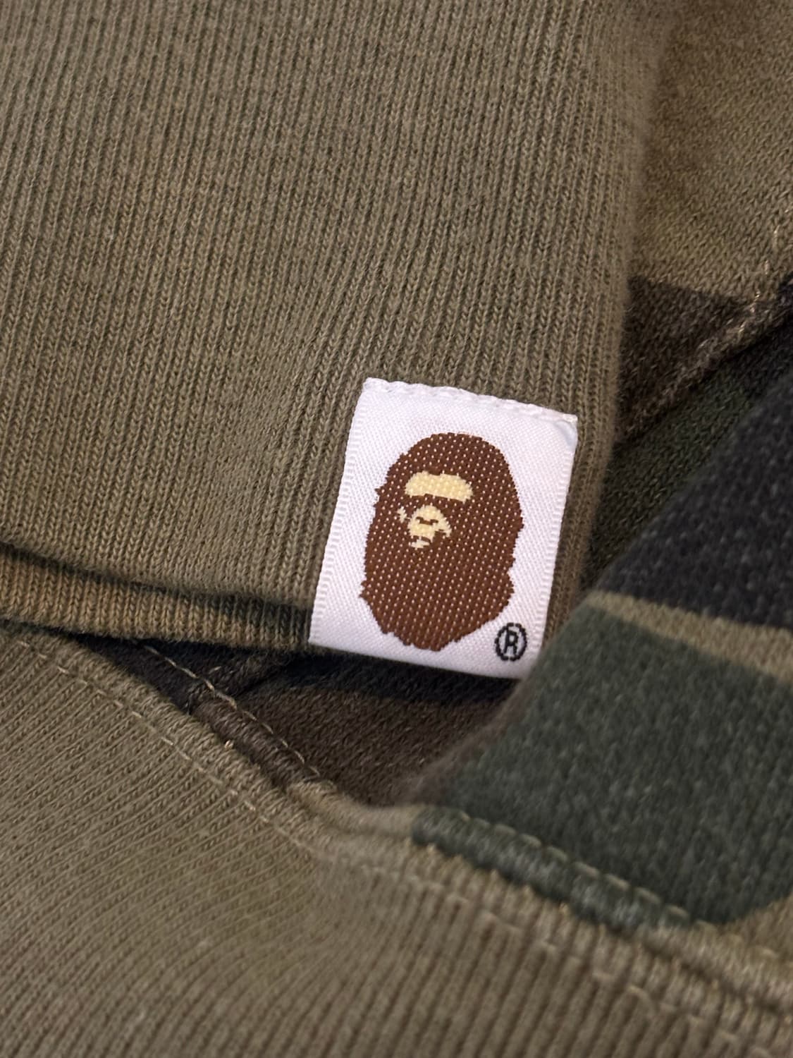 [L] 베이프 PONR 1st 샤크후드 녹계 상품이미지6