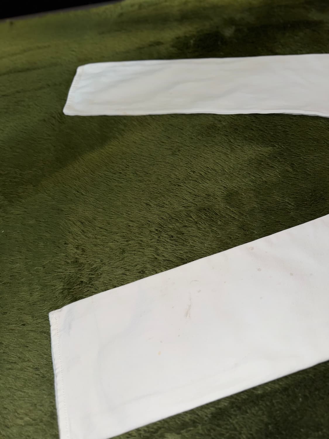 [W29/L32] 리바이스 501 블랭크 탭 워싱 데님 팬츠 화이트 상품이미지9