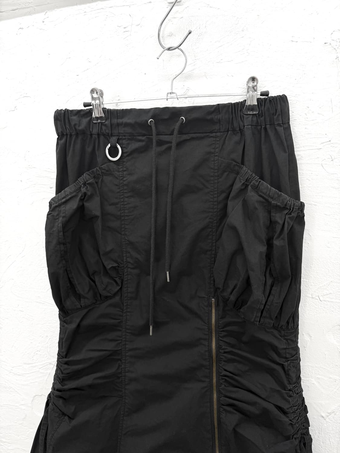 sly 셔링 집업 스커트 상품이미지2