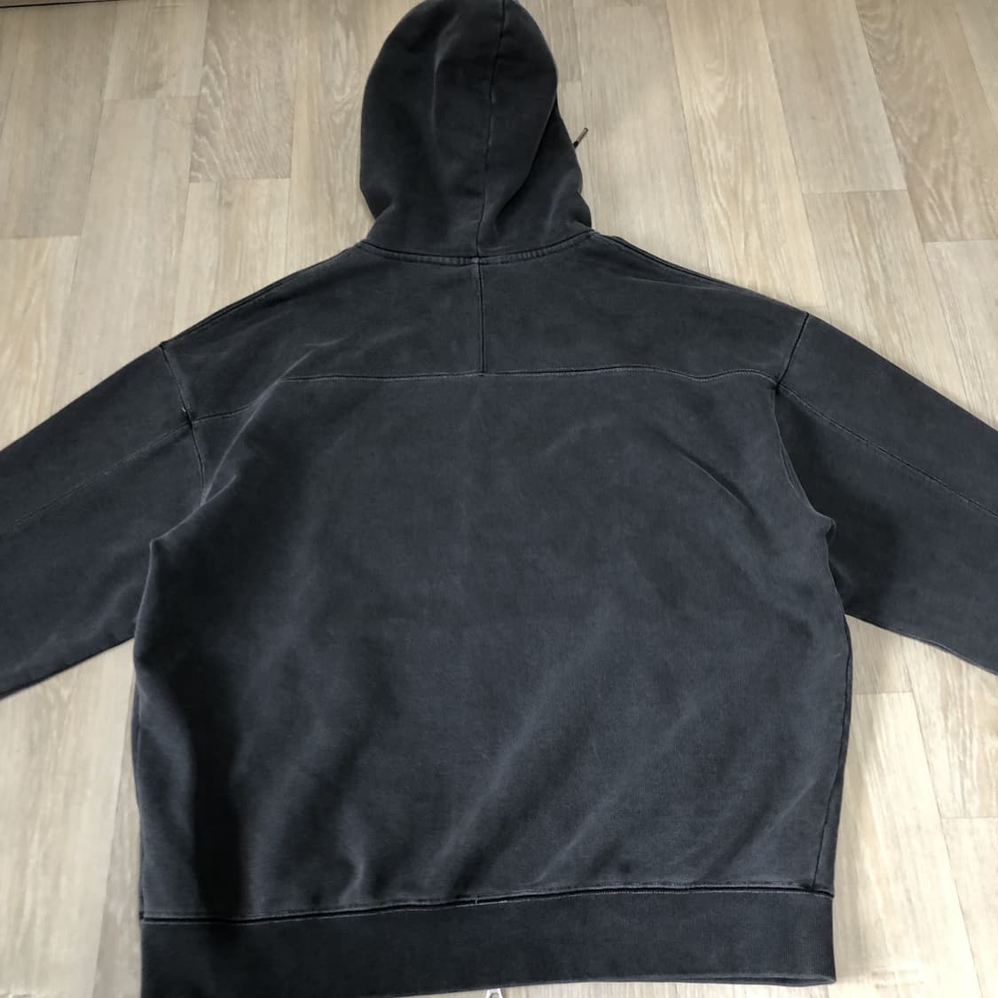 (XL) 소버먼트 SOVERMENT 980G 피그먼트 후드집업 스웻셔츠  상품이미지5