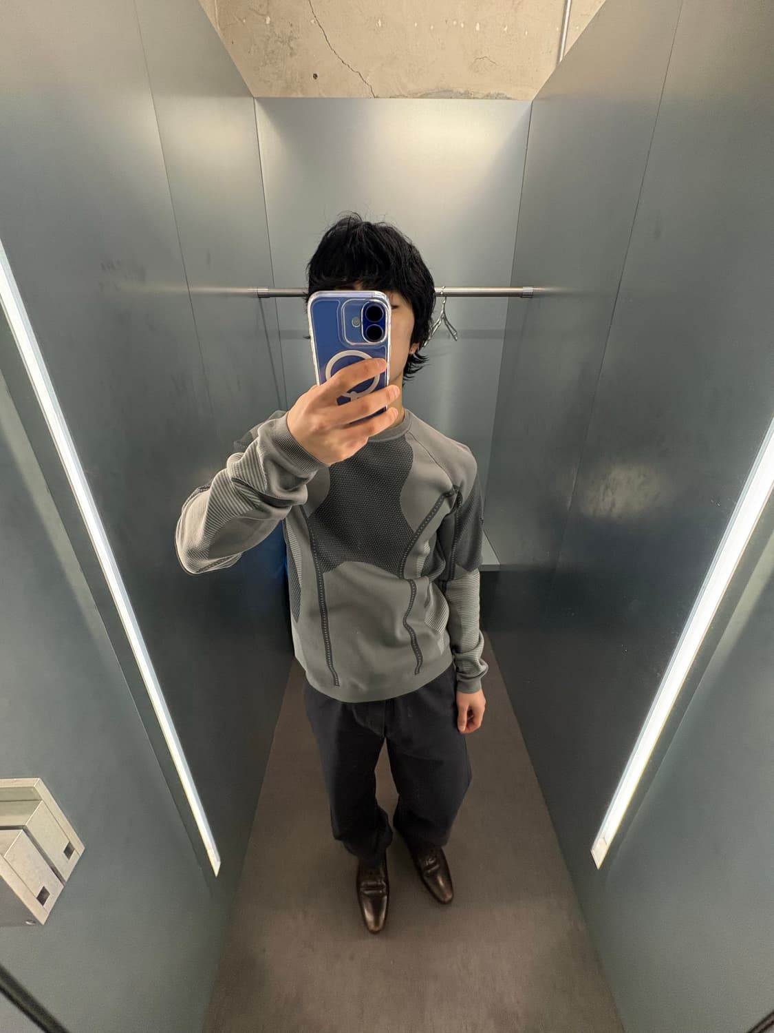 산산기어 푸마 니트 롱슬리브 s 상품이미지3