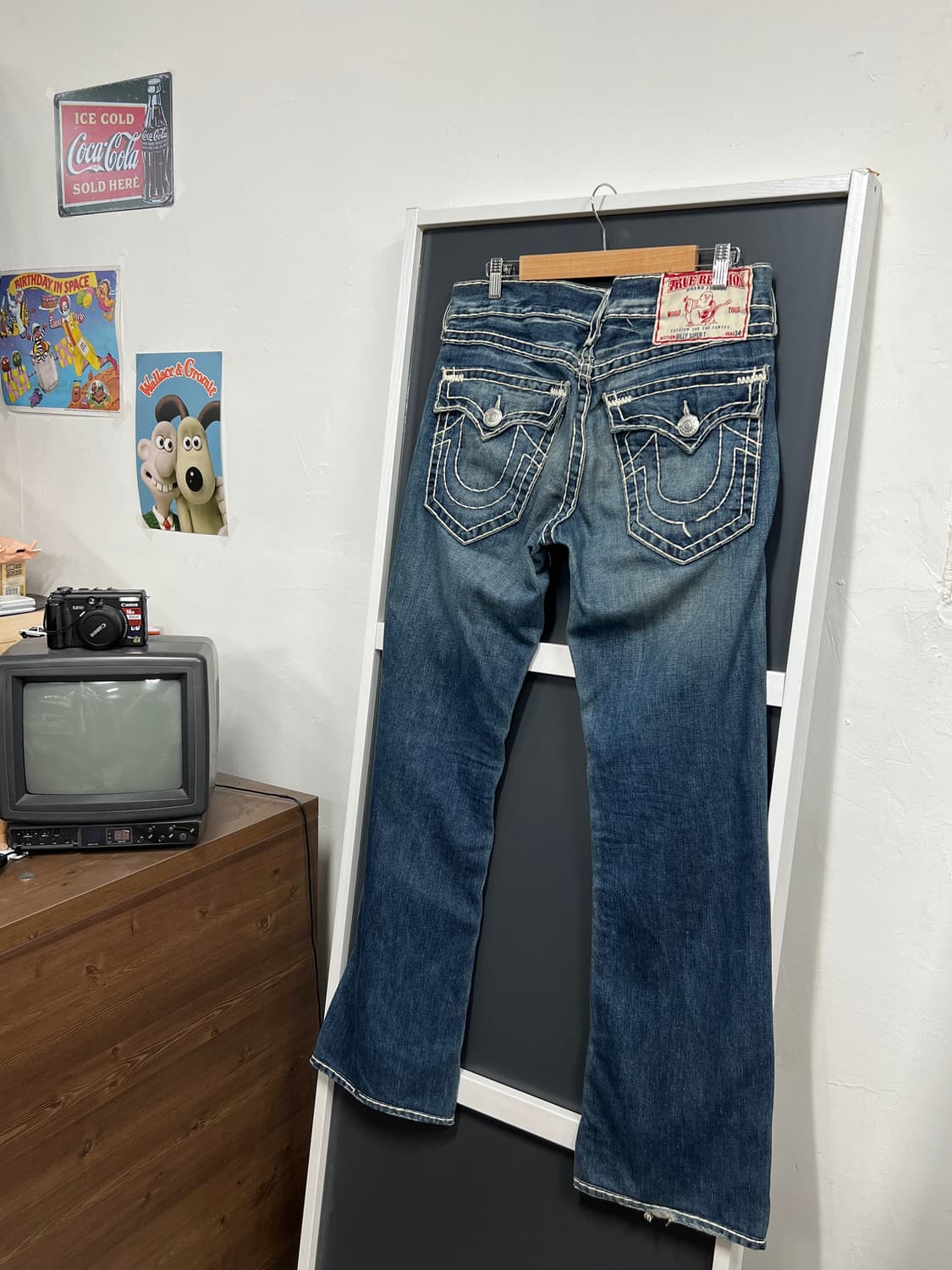 True Religion 트루릴리전 빌리 슈퍼티 스티치 데님팬츠 상품이미지1