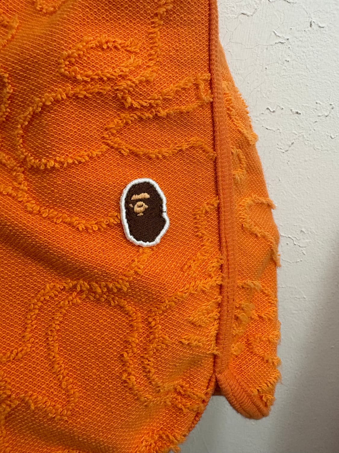 BAPE 사루 네온 카모 자카드 집업 후디&반바지 세트 상품이미지8
