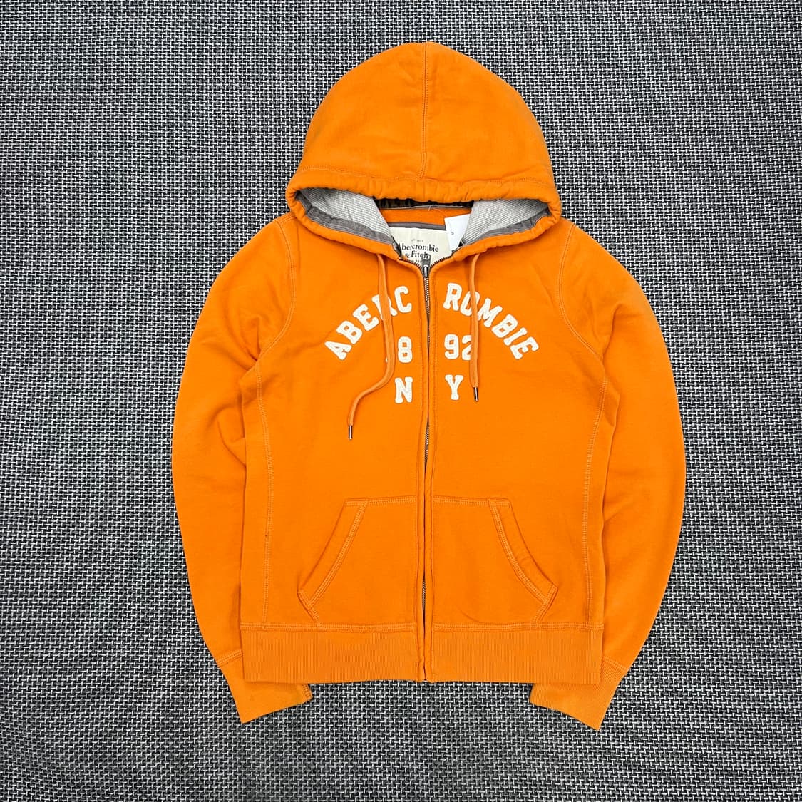 착샷O 아베크롬비 오렌지 후드집업 상품이미지1