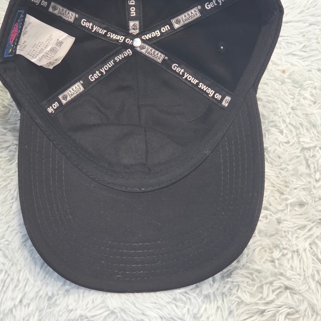p1-9:URBAN SWAGGER어반스웨거 베이직로고 캡(약56~60cm 상품이미지8