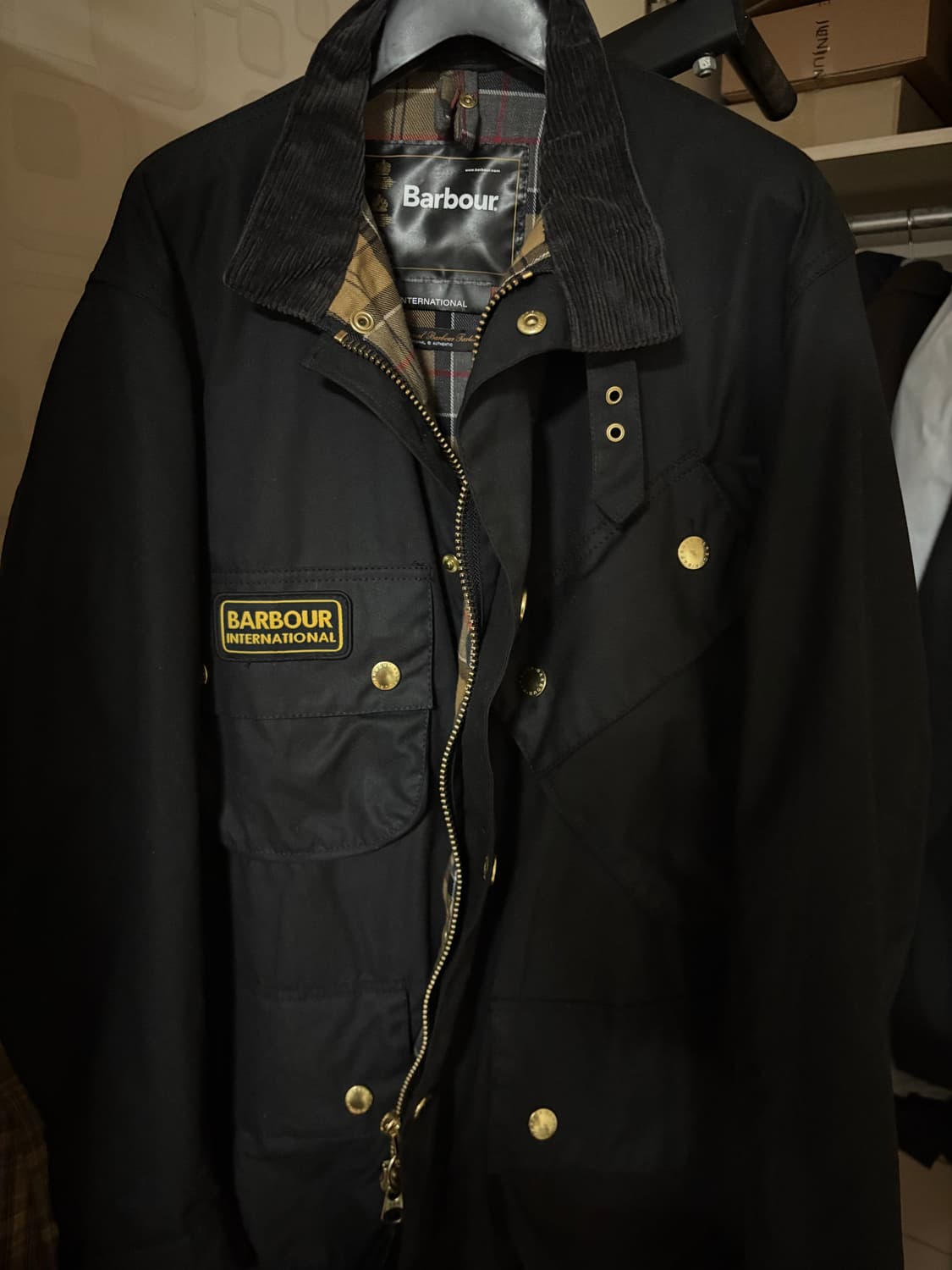 [40] 바버 인터내셔널 a7 왁스 자켓 상품이미지1