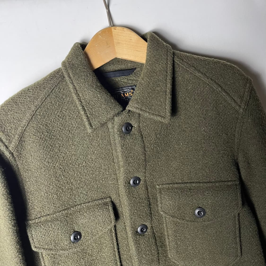 [Beams] 빔즈 울 헤비 셔츠 상품이미지3