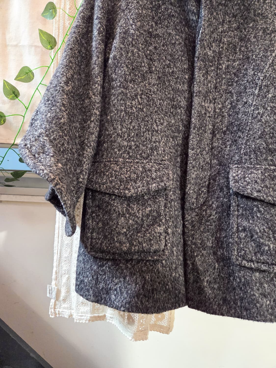 알파카 포켓 카라 코트 상품이미지3