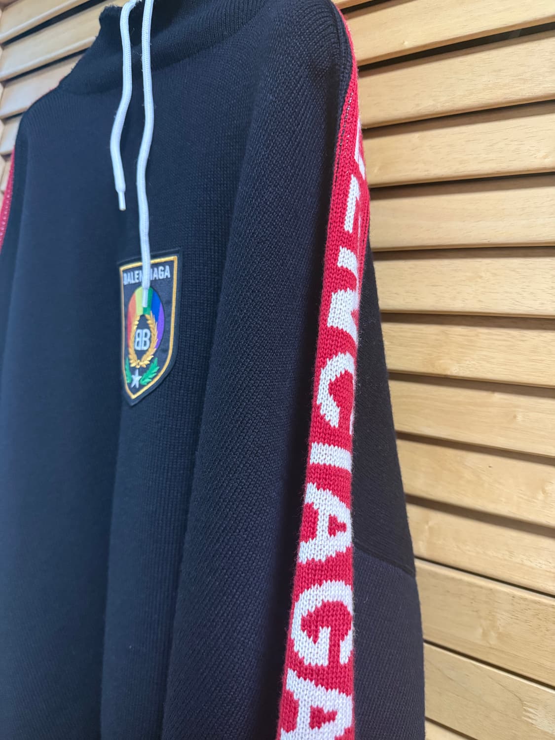 [xs]발렌시아가 18FW 울니트 후드(국내매장판) 상품이미지3