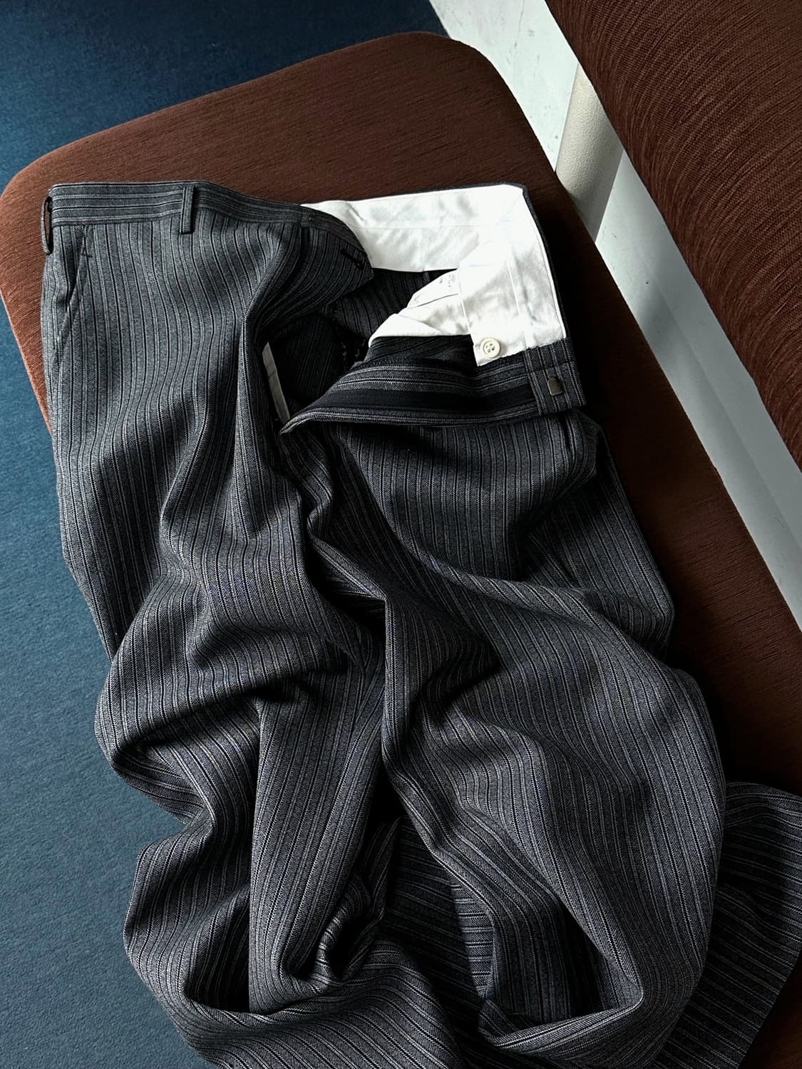 No tuck straight wool trousers 상품이미지2