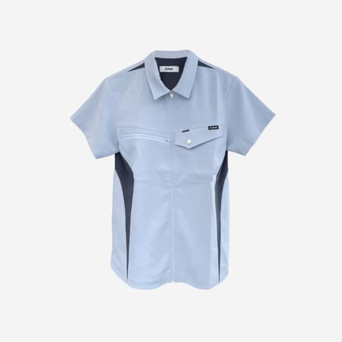 SS23 ZIP SHIRT (ICE BLUE) 상품이미지1