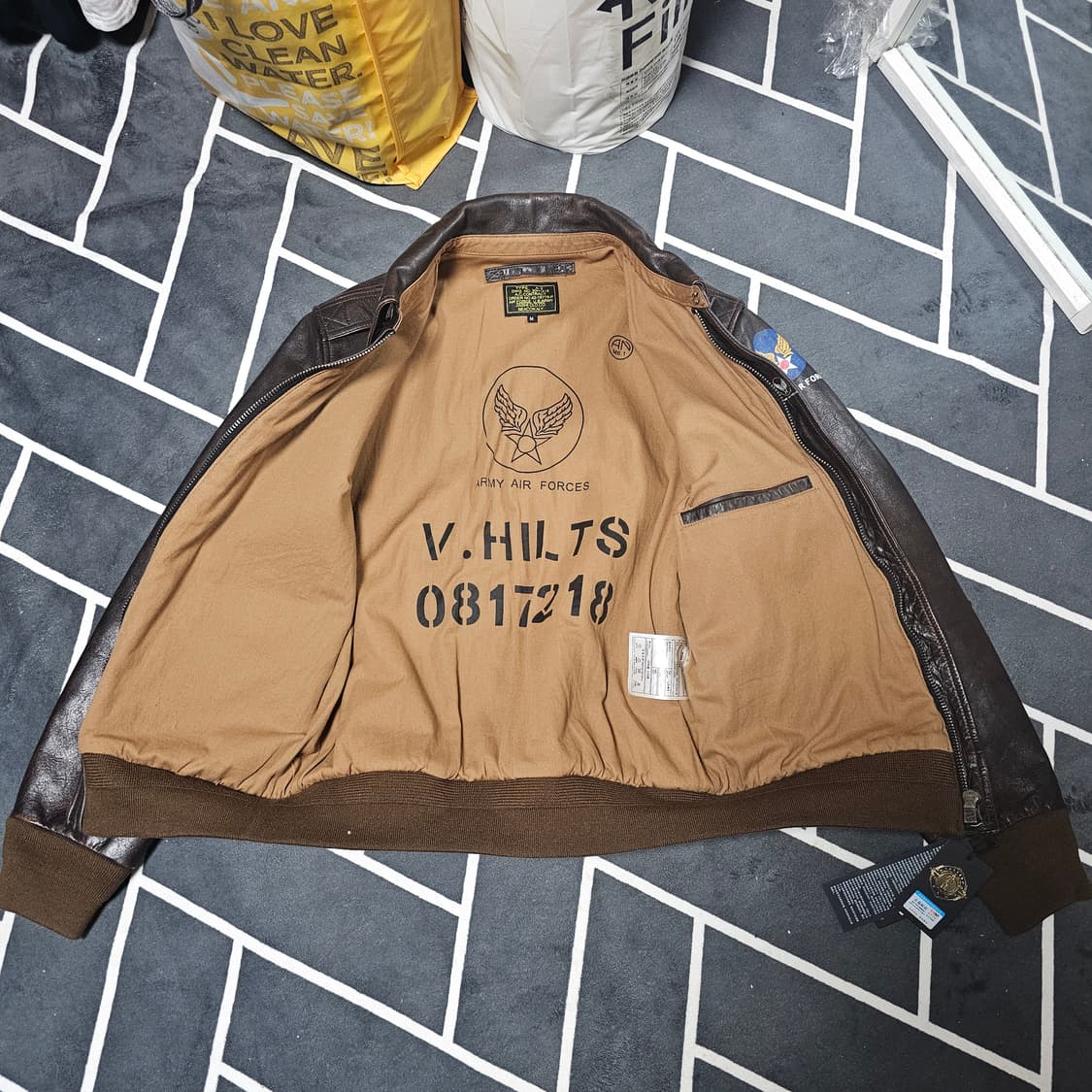 가석 카우하이드 A-2자켓 상품이미지4