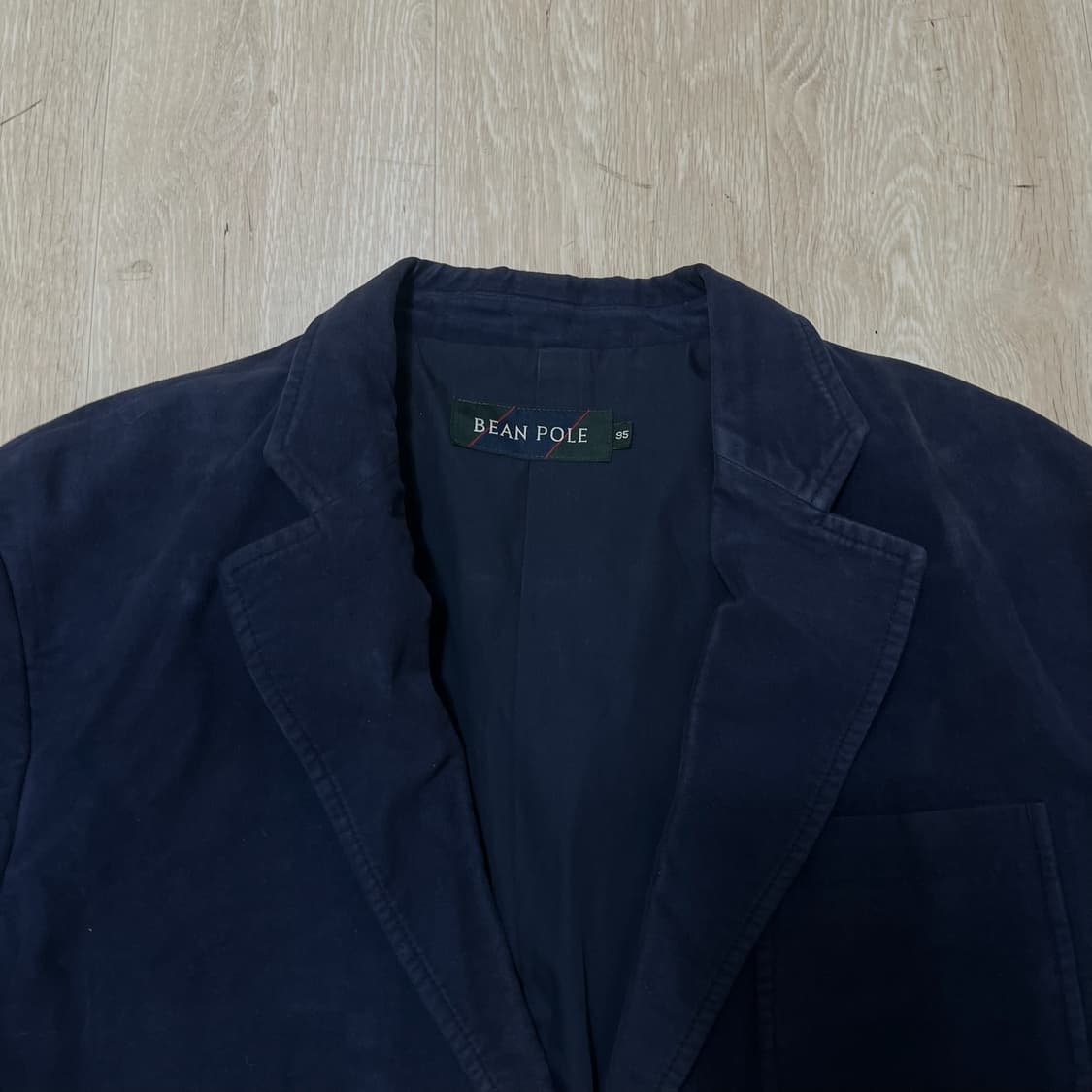 빈폴 자수 로고 코듀로이 블레이저 자켓 [네이비] M/95 상품이미지2