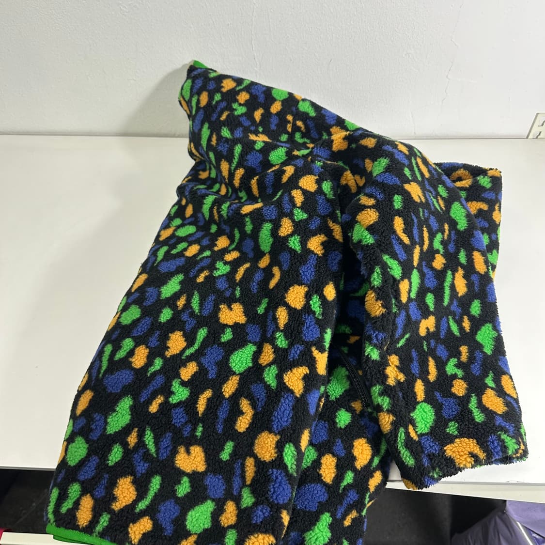 L-XL 위켄더스 그라피티 리버시블 플리스 양면점퍼 상품이미지5