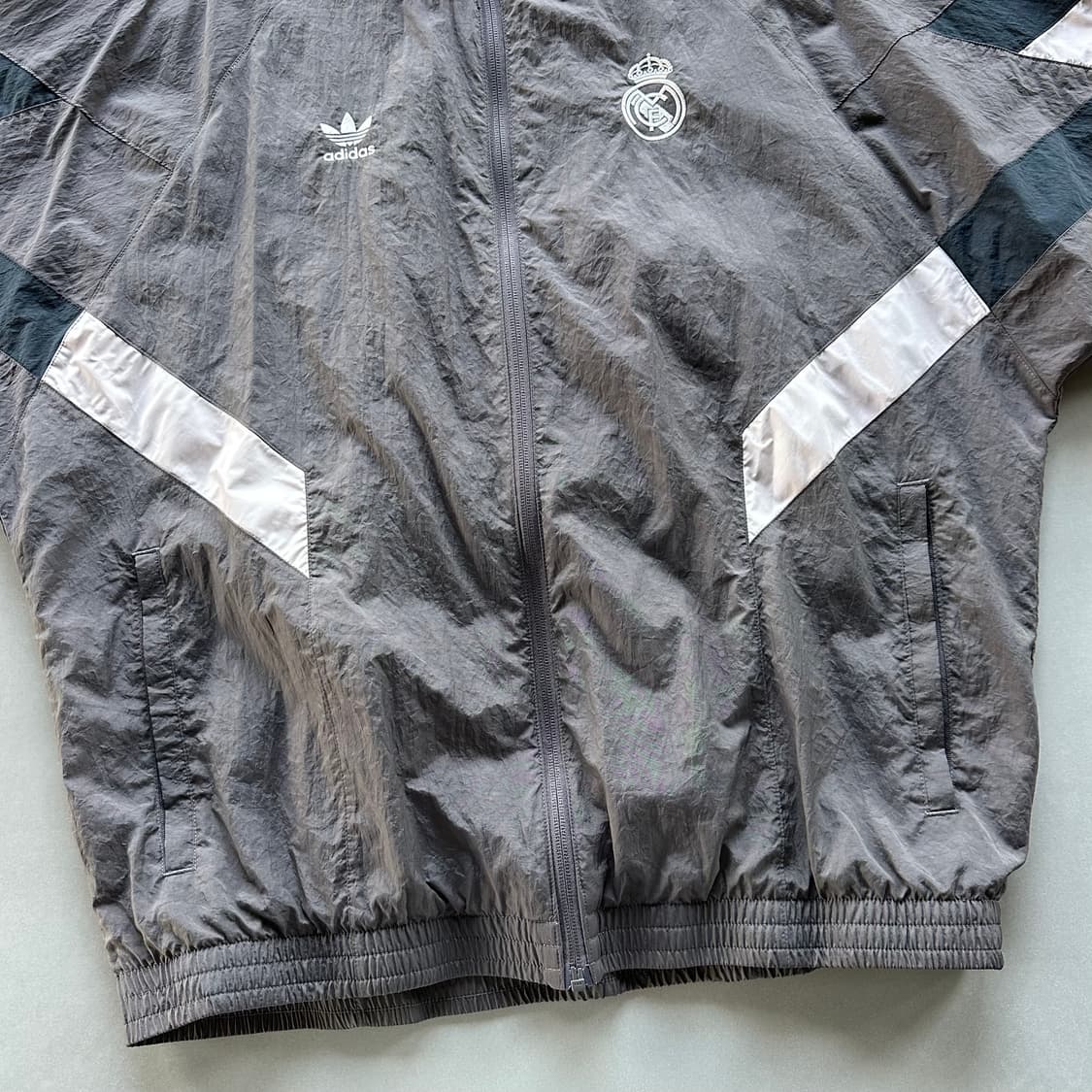 [L]아디다스 레알마드리드 오리지널 트랙탑 바람막이 상품이미지5